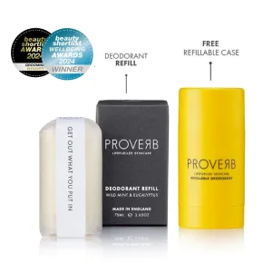 Refillable Deodorant STARTER SET