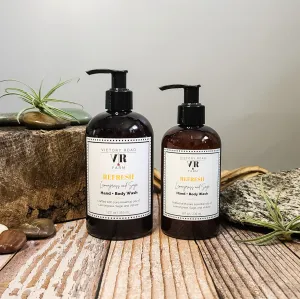 REFRESH Lemongrass and Sage Hand   Body Wash