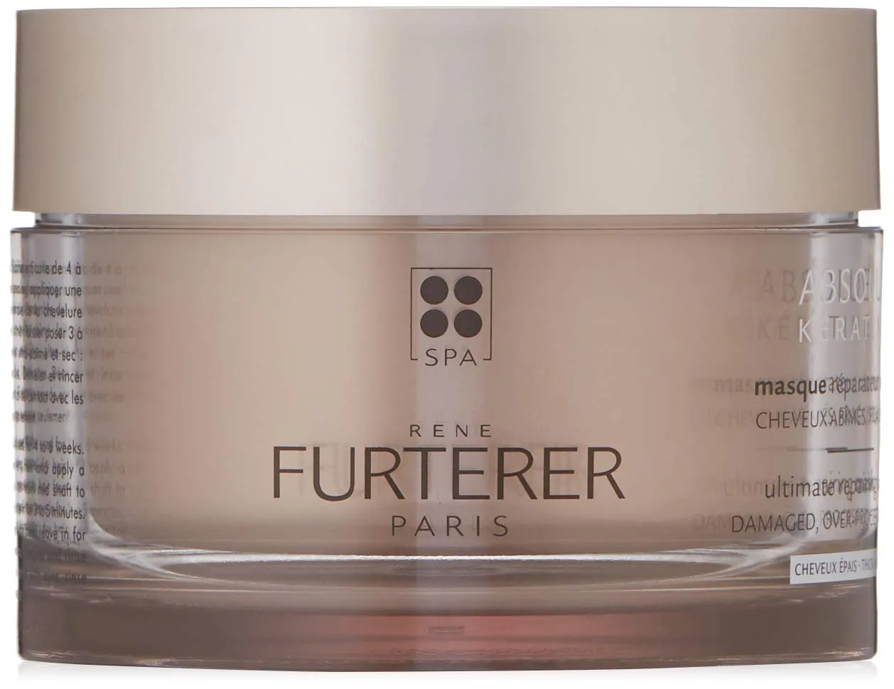 Rene Furterer ABSOLUE KÉRATINE Ultimate Regenerating Mask for Damaged, Over-Processed Hair, Thick hair