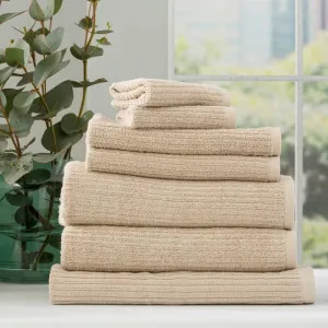 Renee Taylor Cobblestone 7 Piece Stone Towel Pack