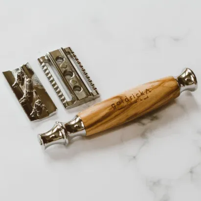 Reusable Olive Wood Razor
