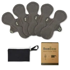 Reusable Sanitary Pads - Heavy Flow (Pack Of 5)