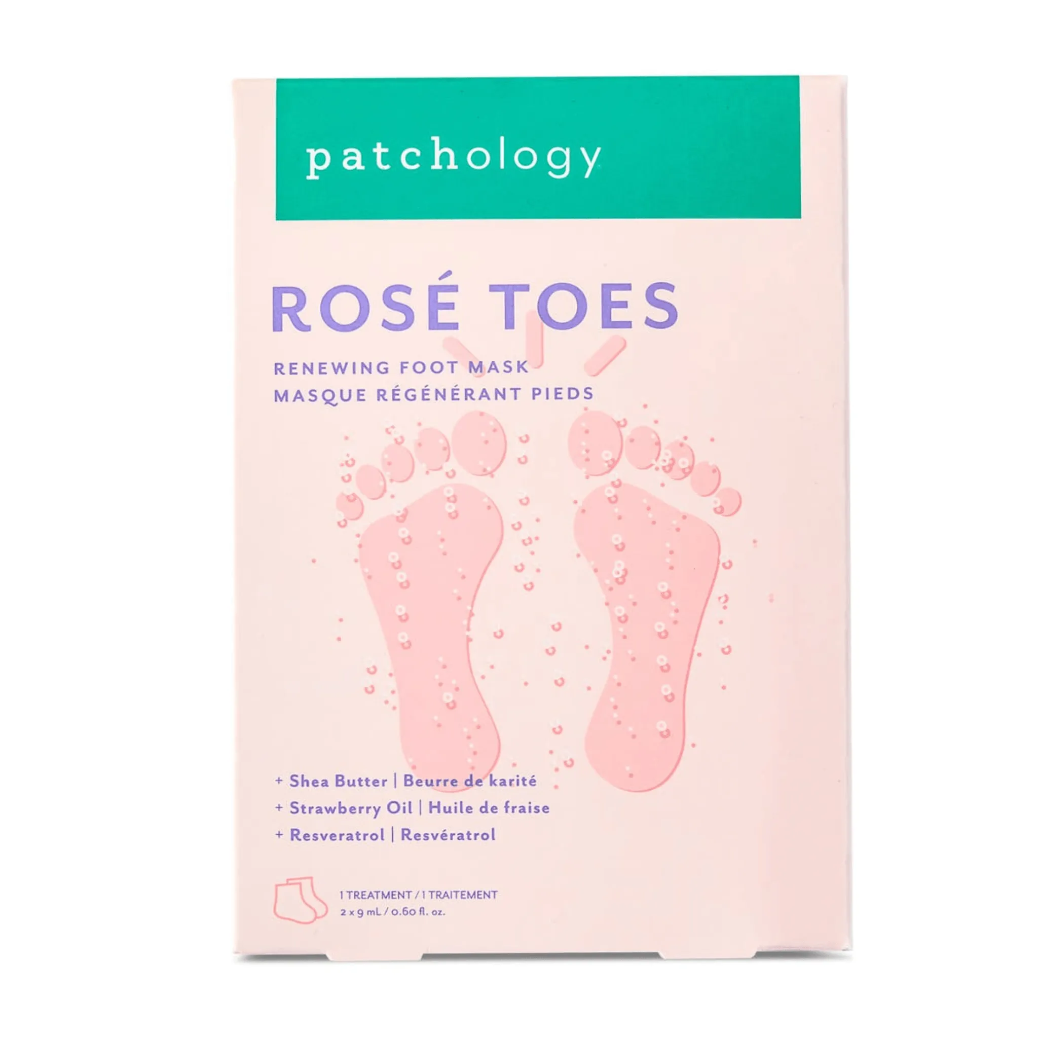 Rosé Toes Foot Mask