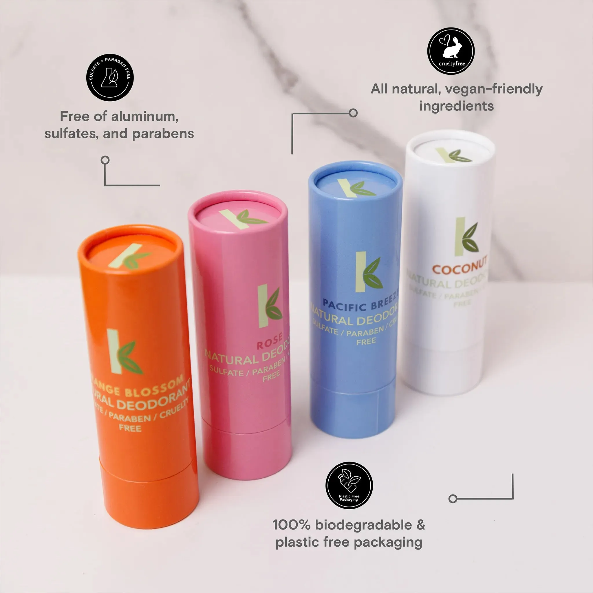 Rose Natural Deodorant