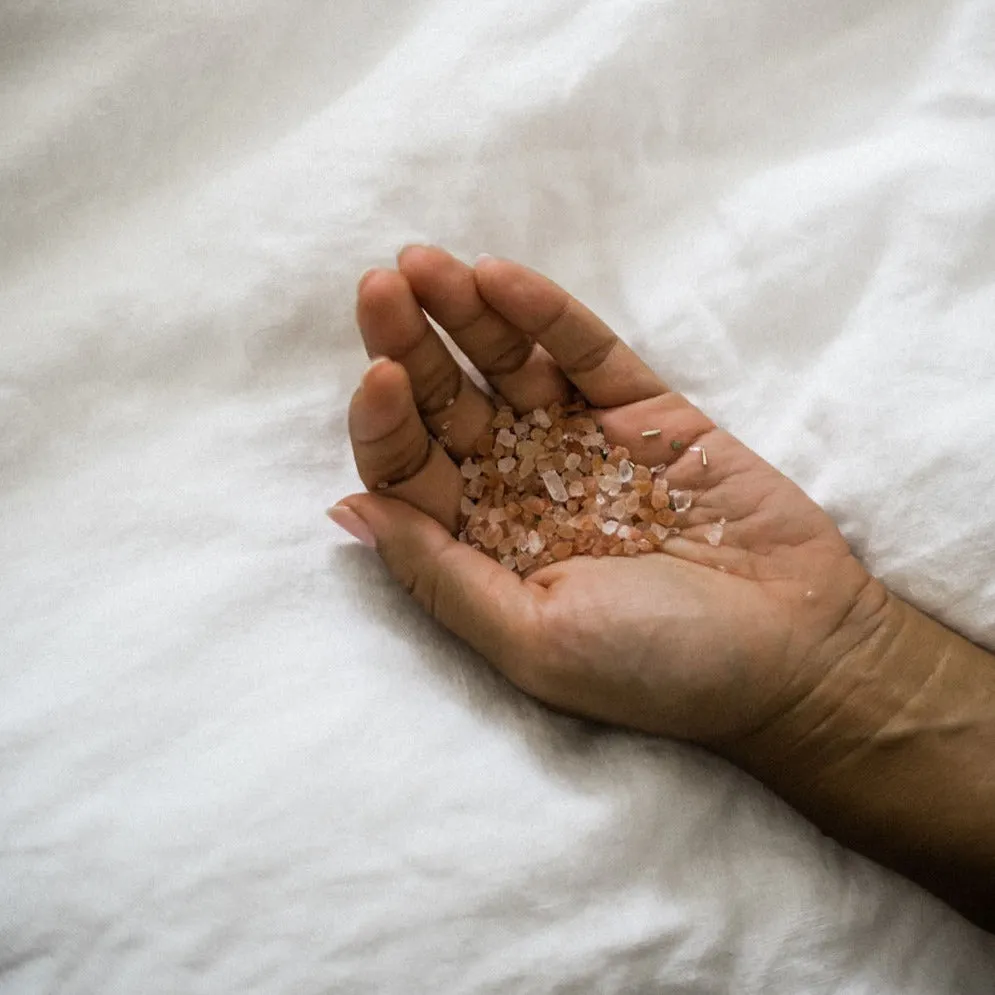 Rose soaking salts