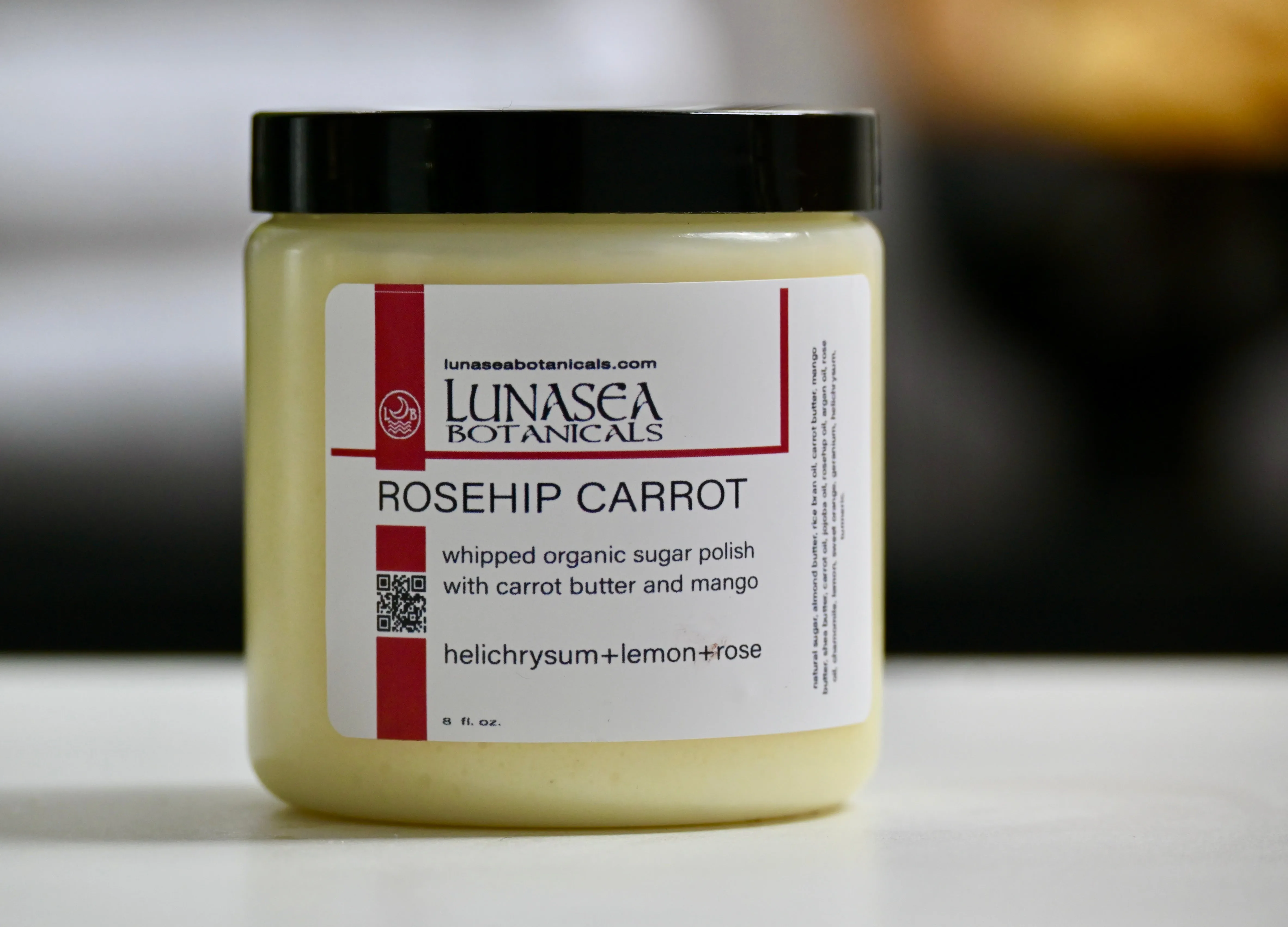 Rosehip Carrot Brightening Whipped Sugar Polish