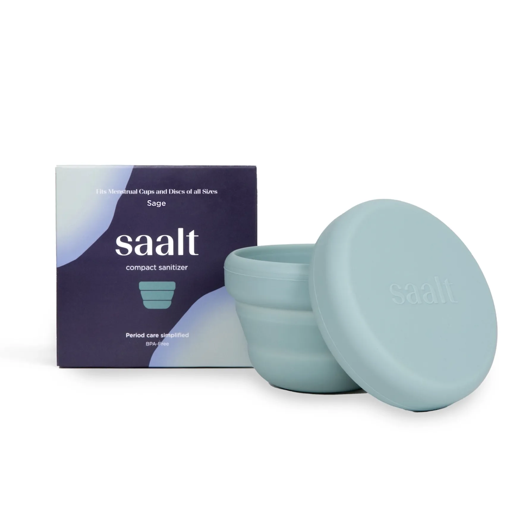 Saalt Compact Sanitizer for Menstrual Cups and Discs