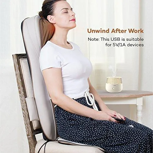 Sable Back Massager Shiatsu Massage Seat Cushion with Heat