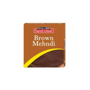 Saeed Ghani Brown Mehndi - 10 Gms