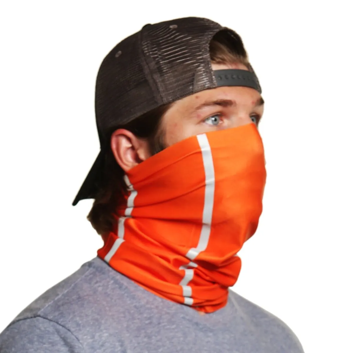 Safety Orange | Neck Gaiter