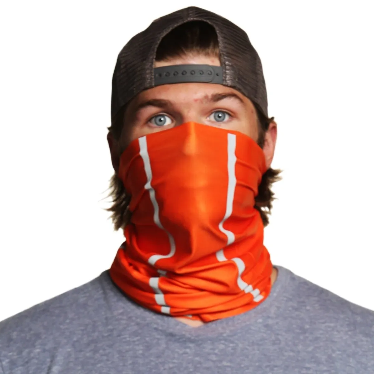 Safety Orange | Neck Gaiter