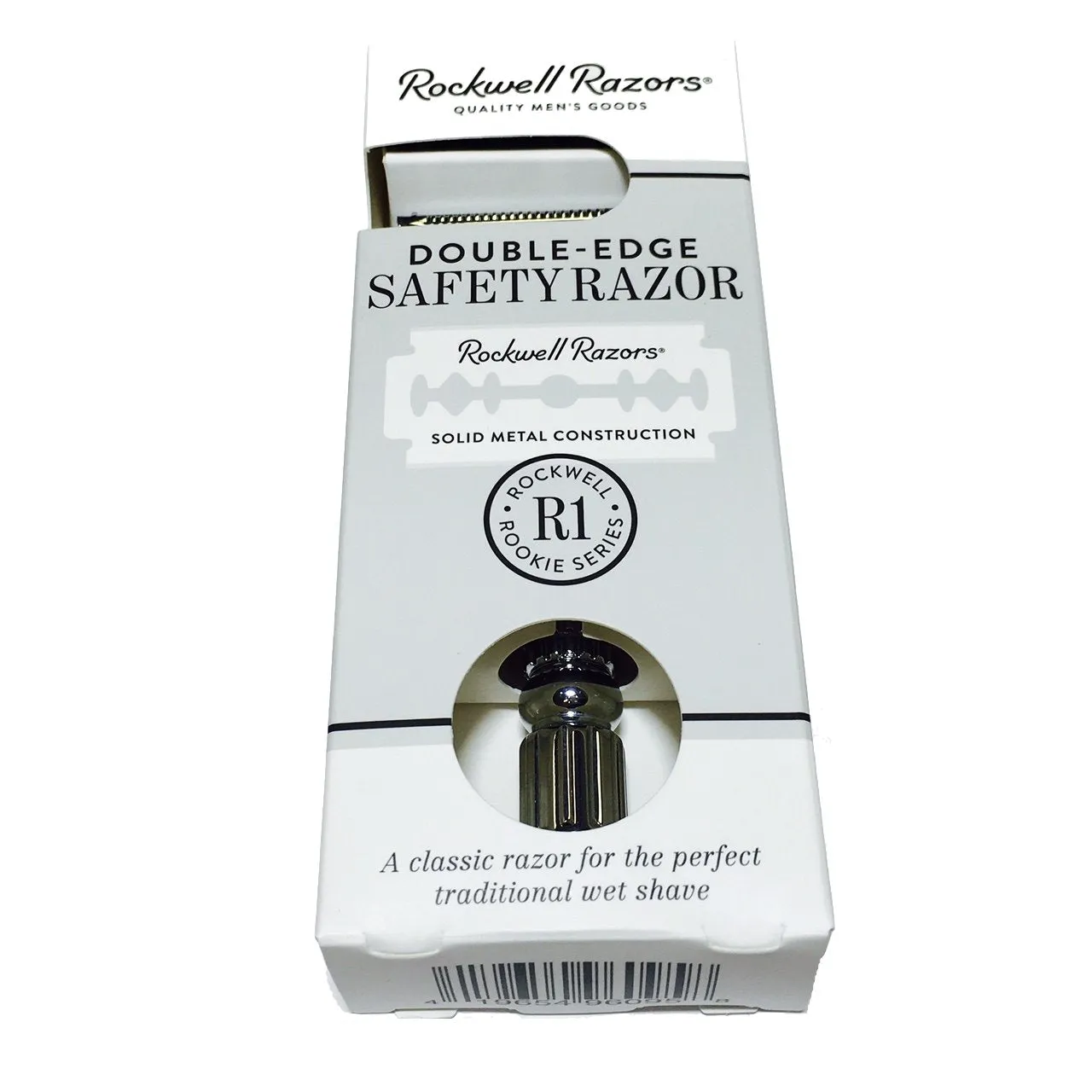 Safety Razor Rockwell R1 In Gunmetal Chrome