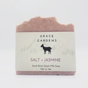 SALT   JASMINE Goat Milk Soap Bar