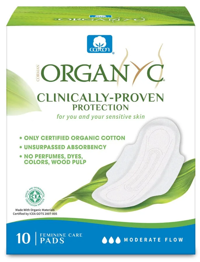 Sanitary Pads Moderate Flow 10 pads