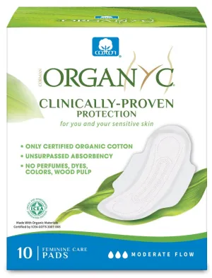 Sanitary Pads Moderate Flow 10 pads
