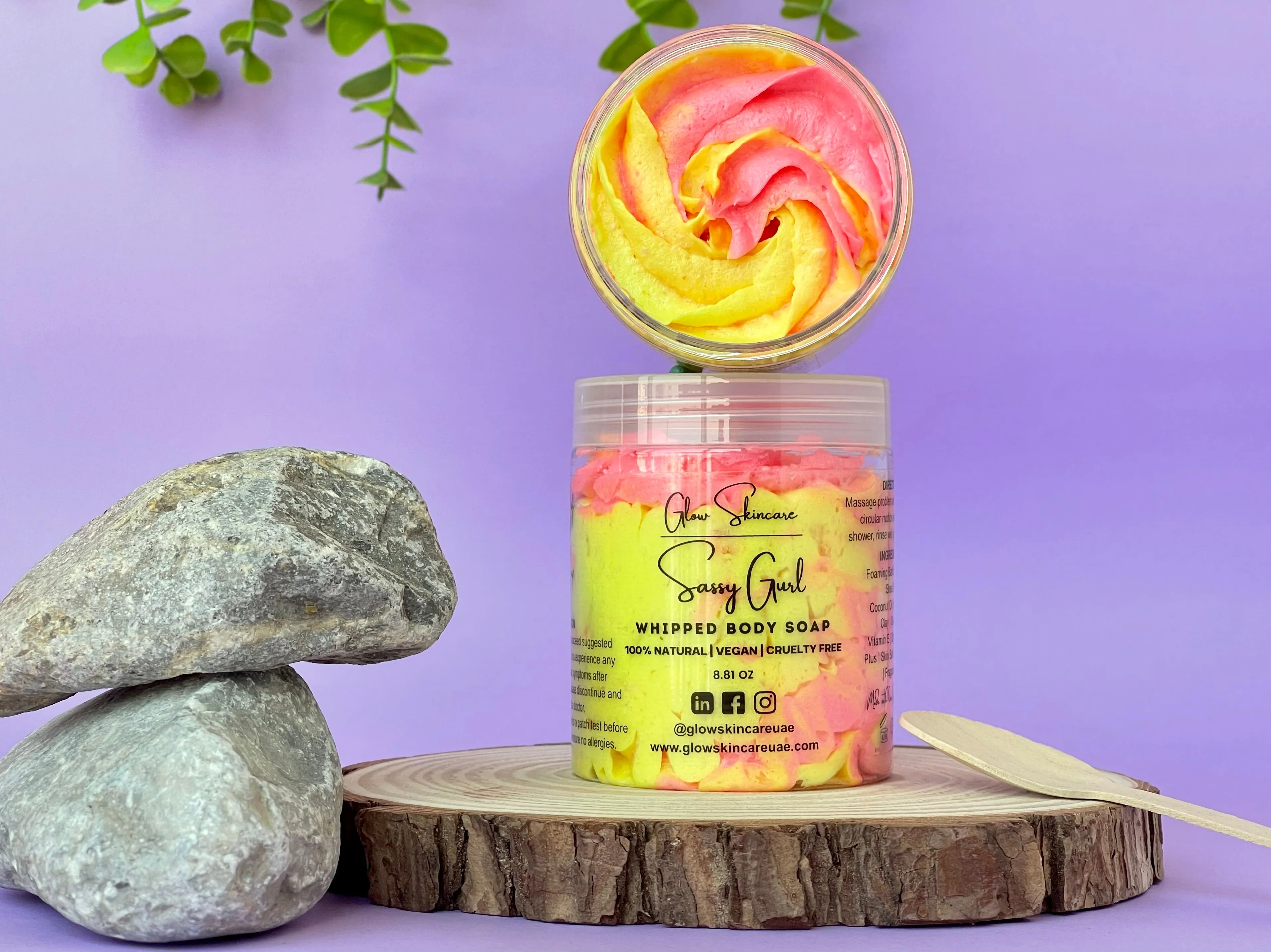SASSY GURL WHIPPED BODY SOAP