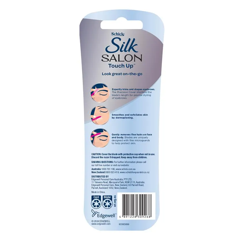Schick Hydro Silk Touch Up Razor 3Pk