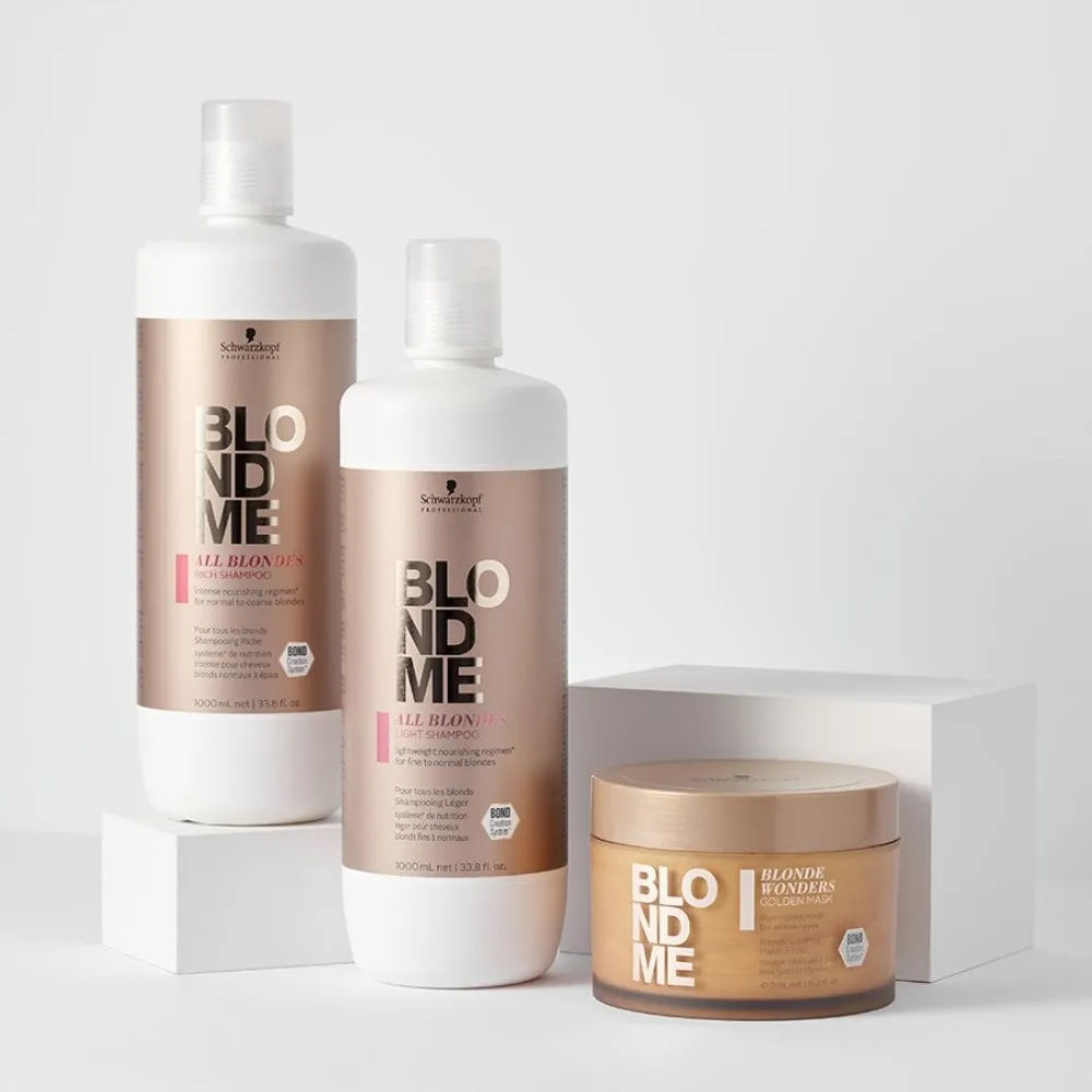 Schwarzkopf Professional BlondMe Blonde Wonders Golden Mask 450ml