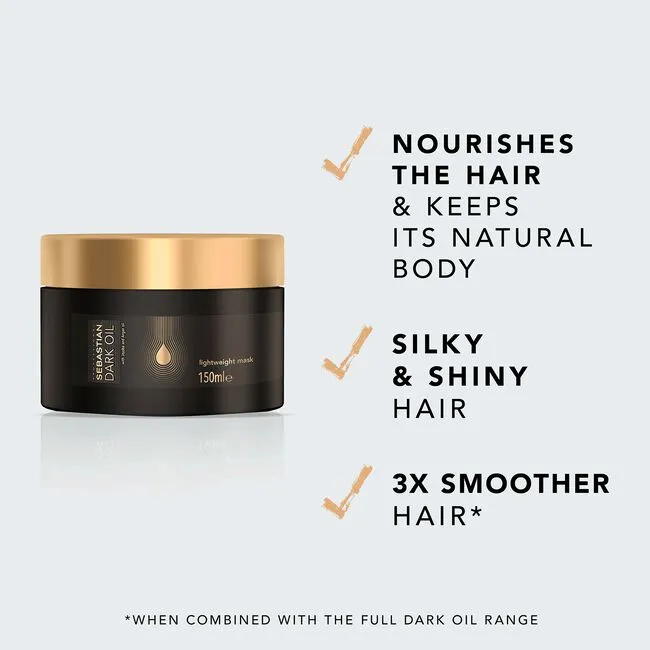 Sebastian Dark Oil Lightweight Mask