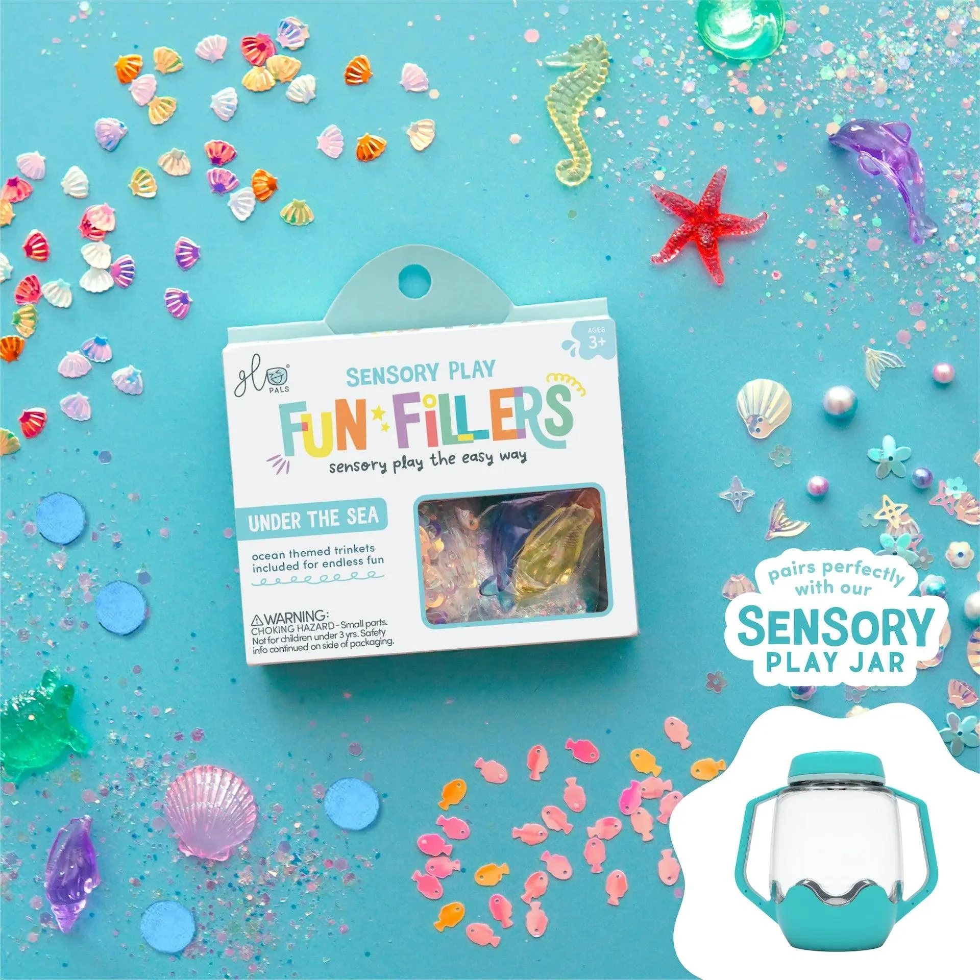 Sensory Toy | Fun Fillers- Under the Sea | Glo Pals