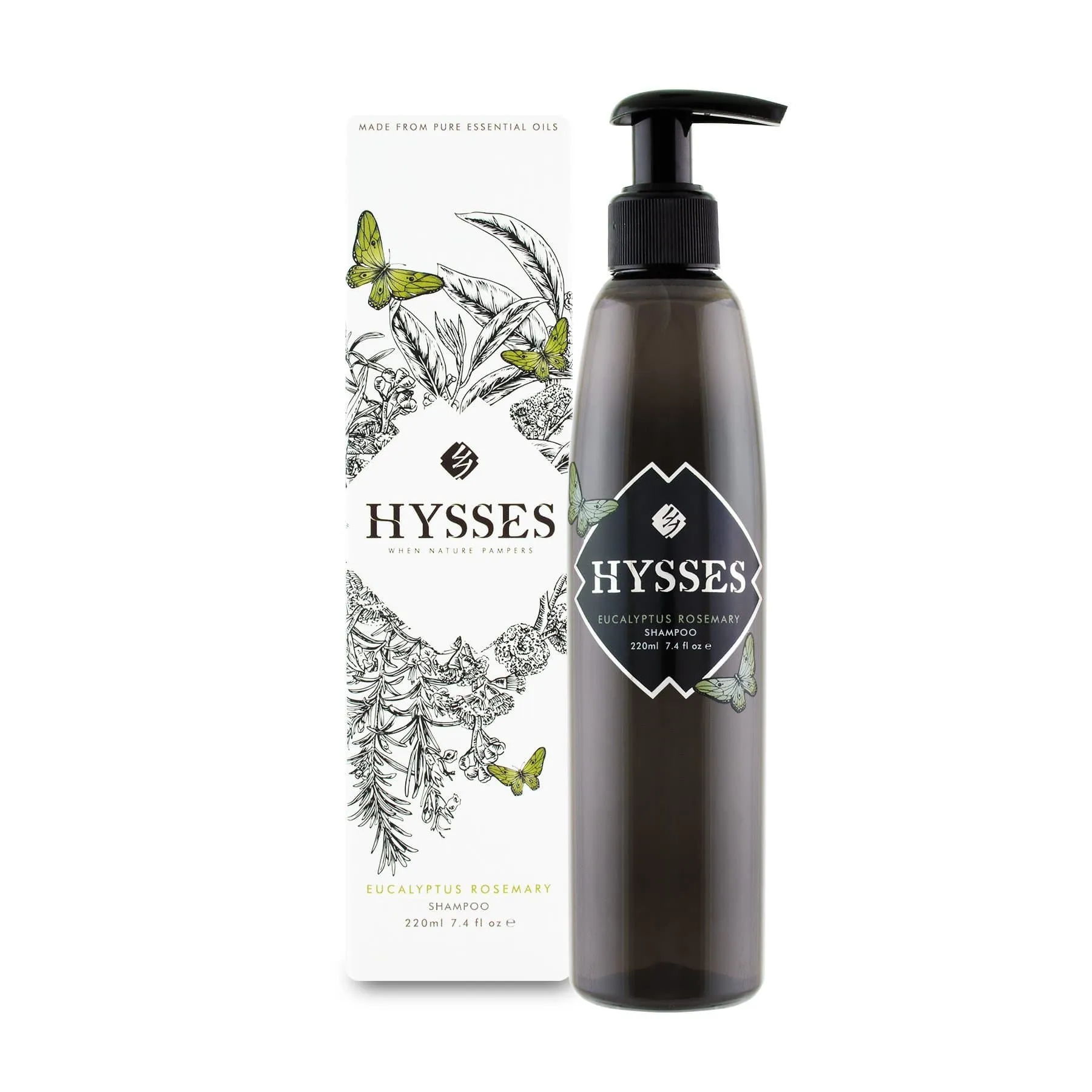 Shampoo, Eucalyptus Rosemary, 220ml