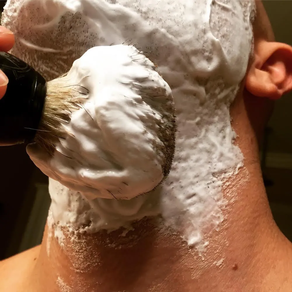 Shaving brush kit with Brush and Soap