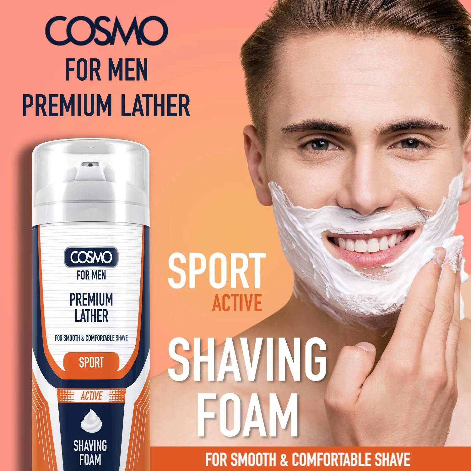 SHAVING FOAM - SPORT ACTIVE