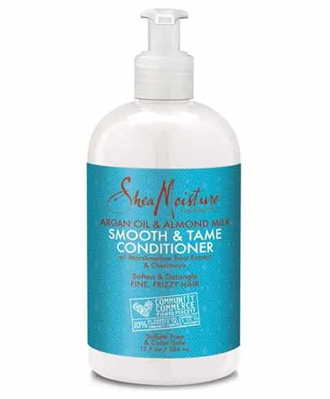 Shea Moisture Argan Oil And Almond Milk Smooth And Tame Conditioner 577ml