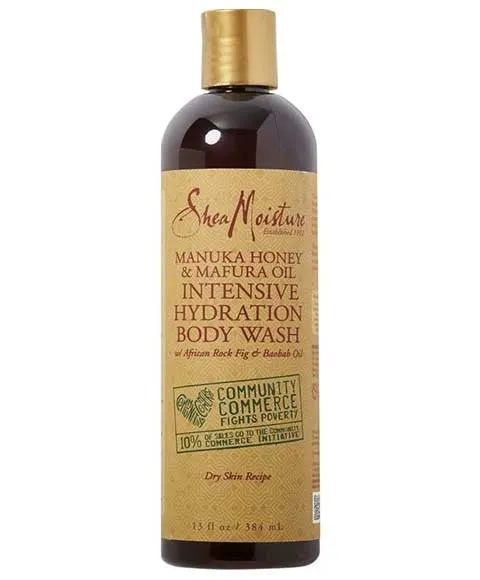 Shea Moisture Manuka Honey And Mafura Oil Intensive Hydration Body Wash 384ml