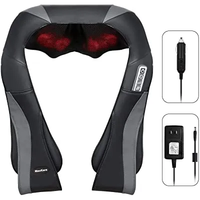 Shiatsu Neck Shoulder Massager Electric Back Massage with Heat