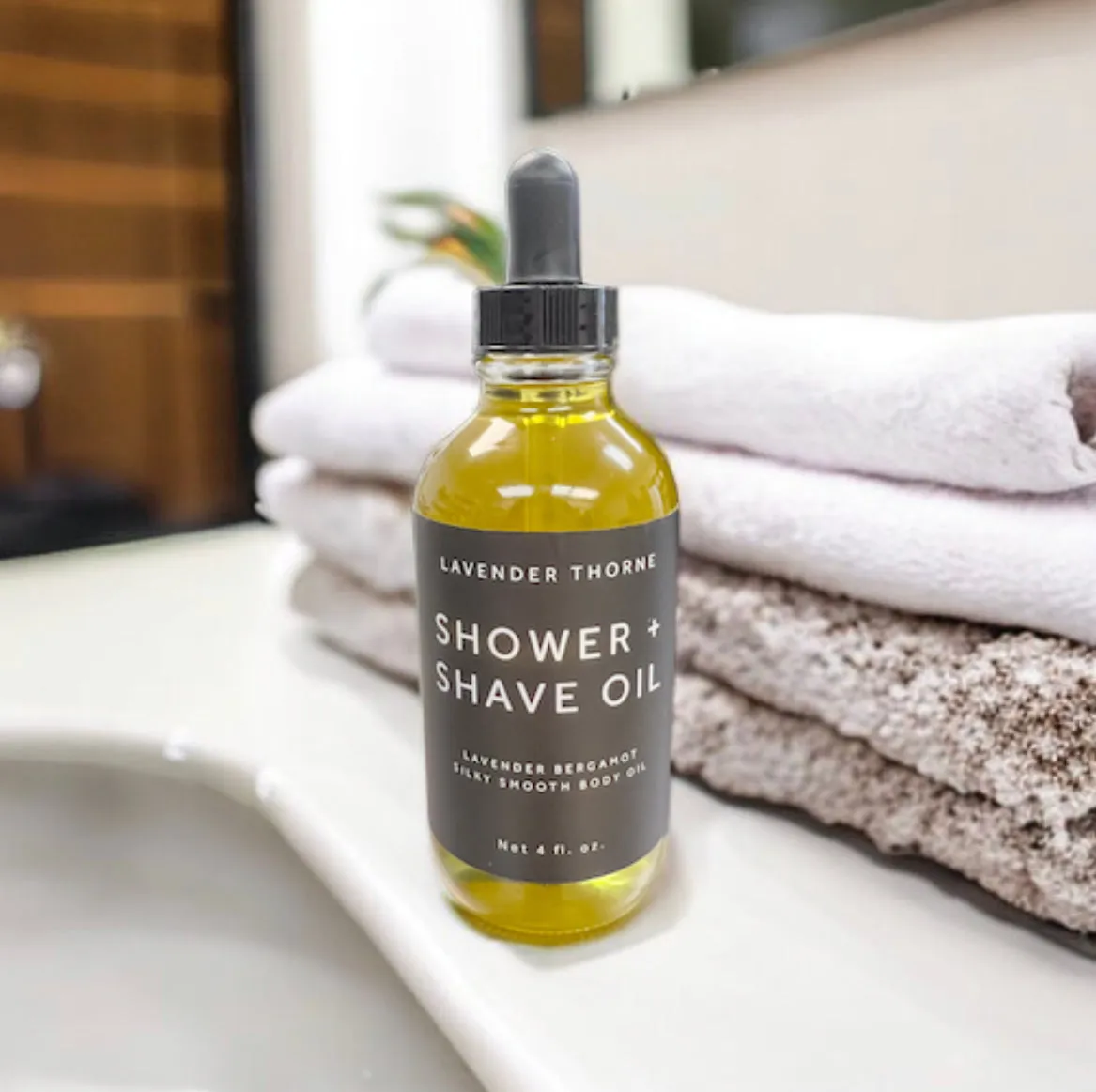 Shower   Shave Oil