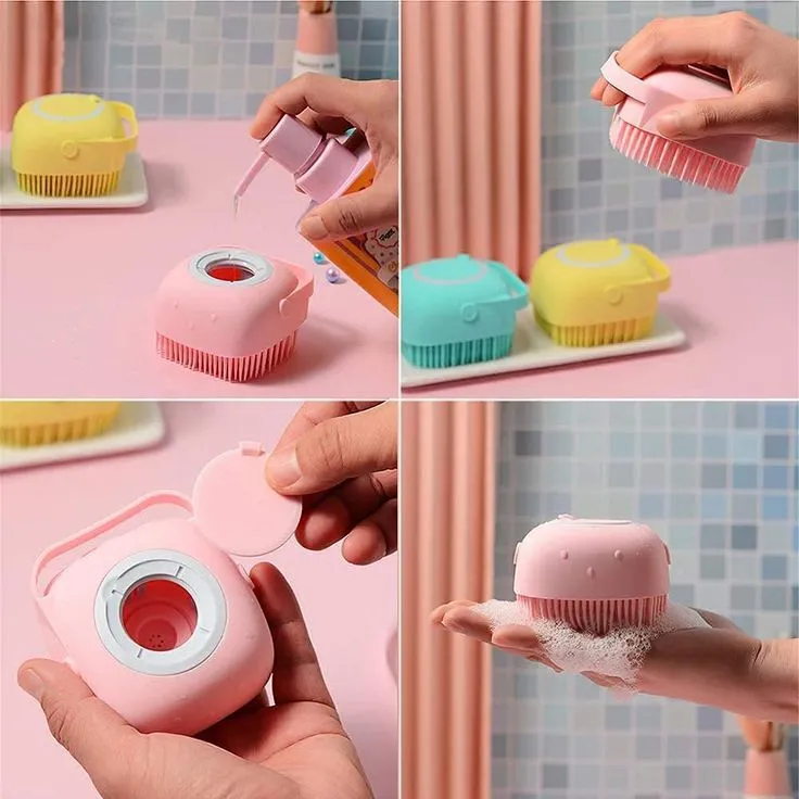 Silicone Bath Scrubber