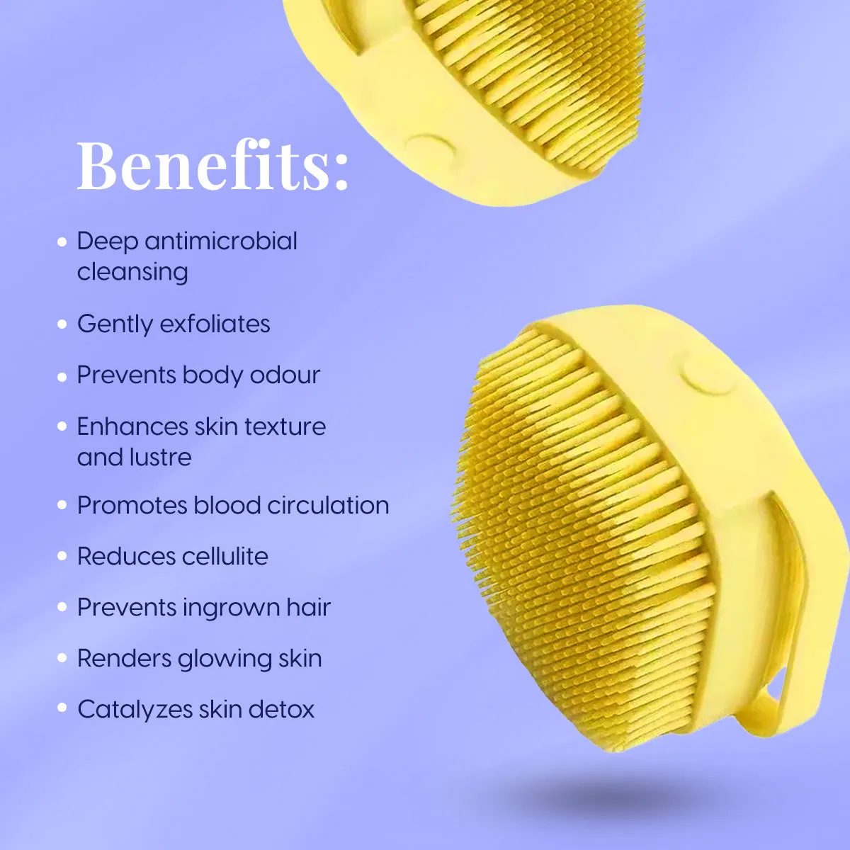 Silicone Bath Scrubber