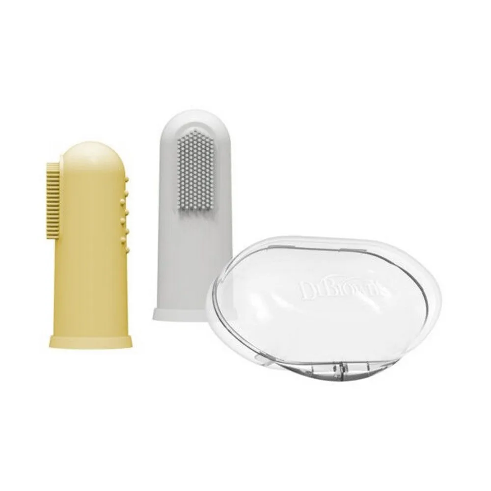 Silicone Finger Toothbrush - Pack Of 2