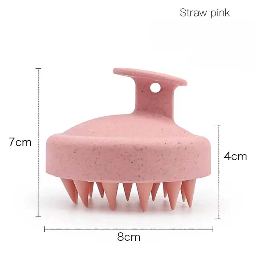 Silicone Head Scalp Massager Brush Comb Hair Shampoo Washing Comb Body Massage Bath Shower Brush Hair Care Tool