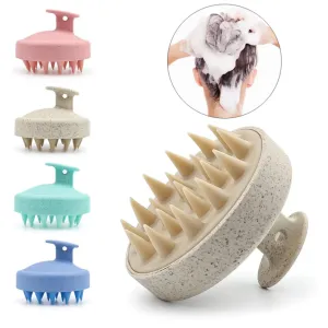 Silicone Head Scalp Massager Brush Comb Hair Shampoo Washing Comb Body Massage Bath Shower Brush Hair Care Tool