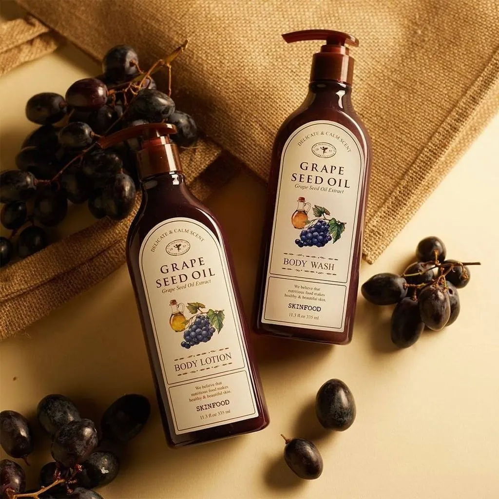 SKINFOOD Grape seed Oil Body Wash غسول الجسم بالعنب