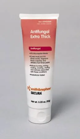 Smith & Nephew Secura™ 2% Strength Antifungal Cream, 3¼ oz Tube