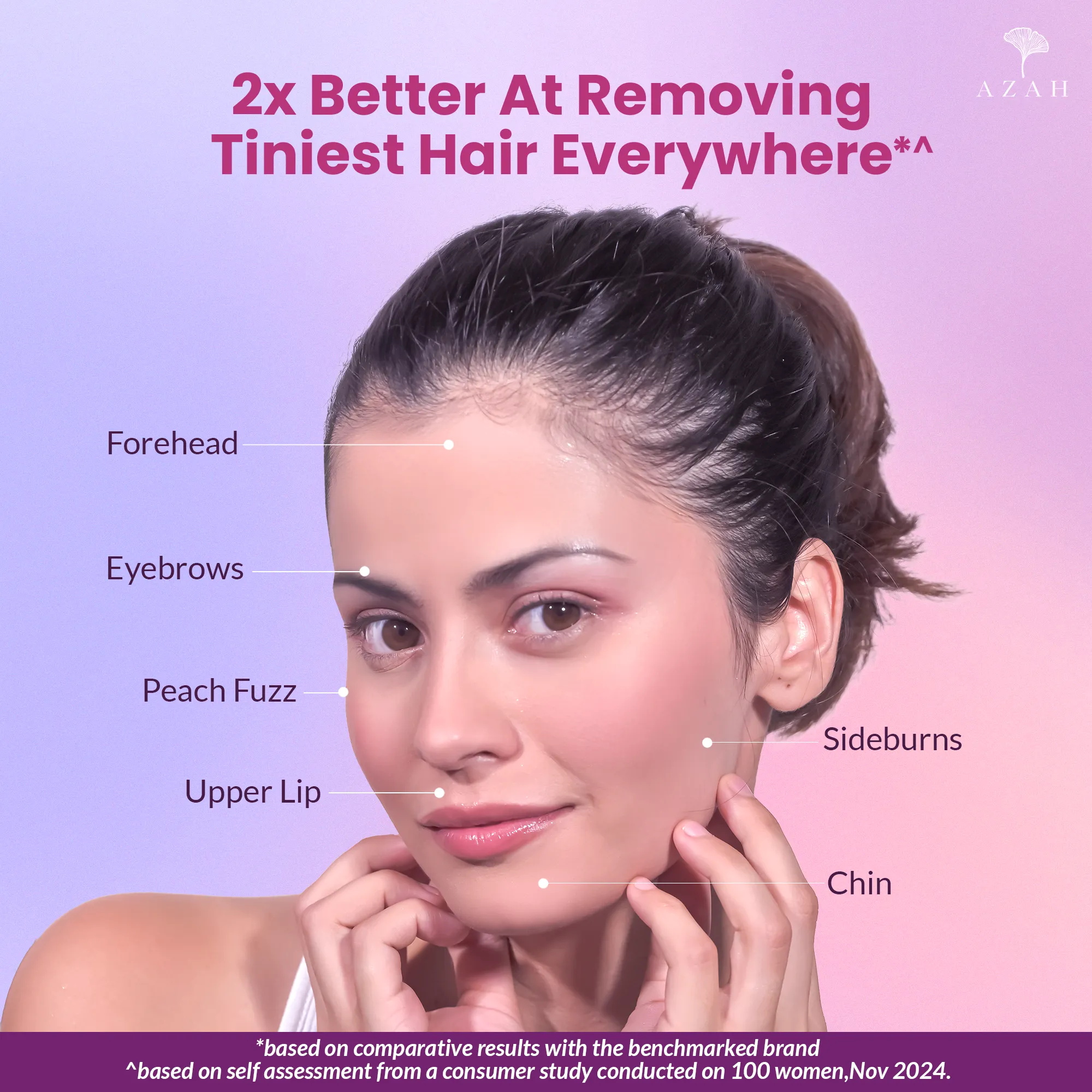Smooth Moves Face Razor For Women | Instant & Painless | Pack Of 3