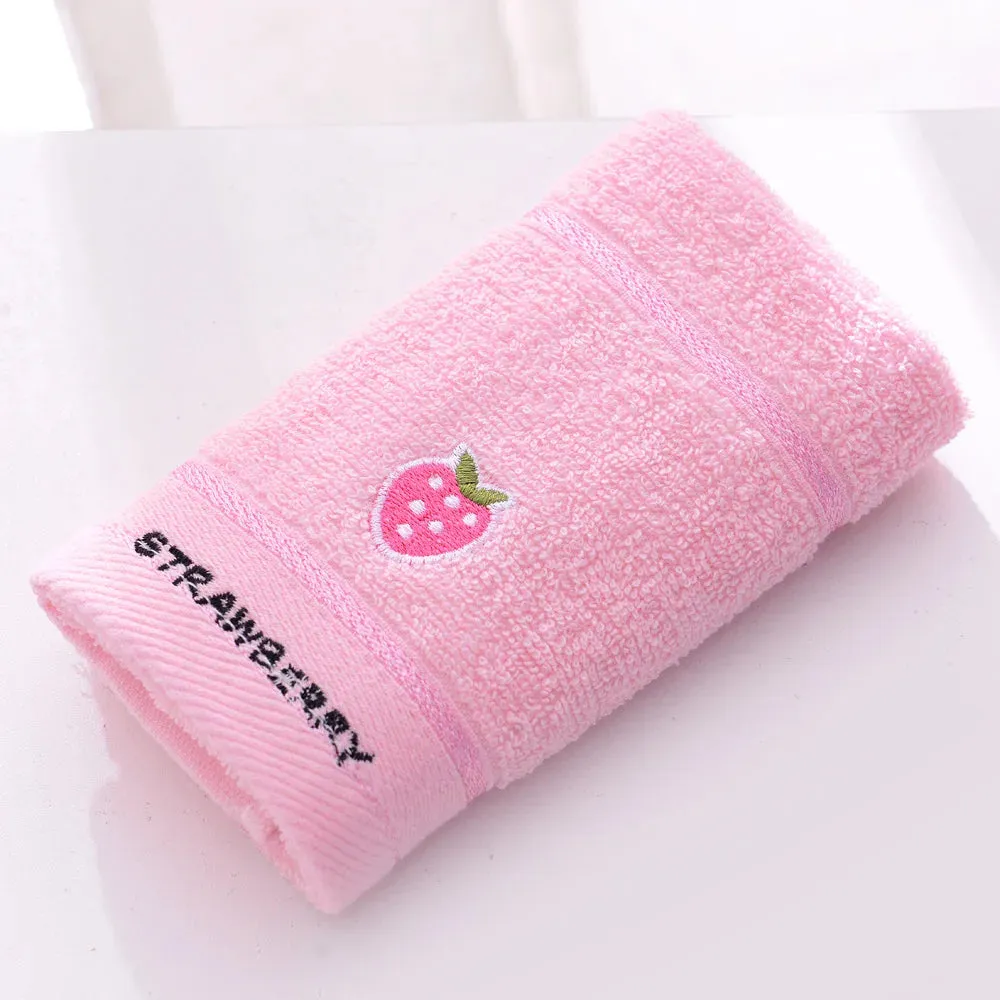 Soft Cotton Cartoon Fruit Baby Bath Towel