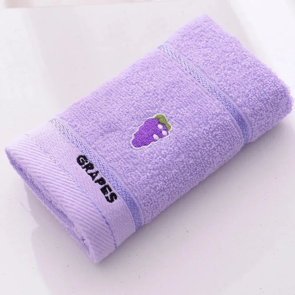 Soft Cotton Cartoon Fruit Baby Bath Towel