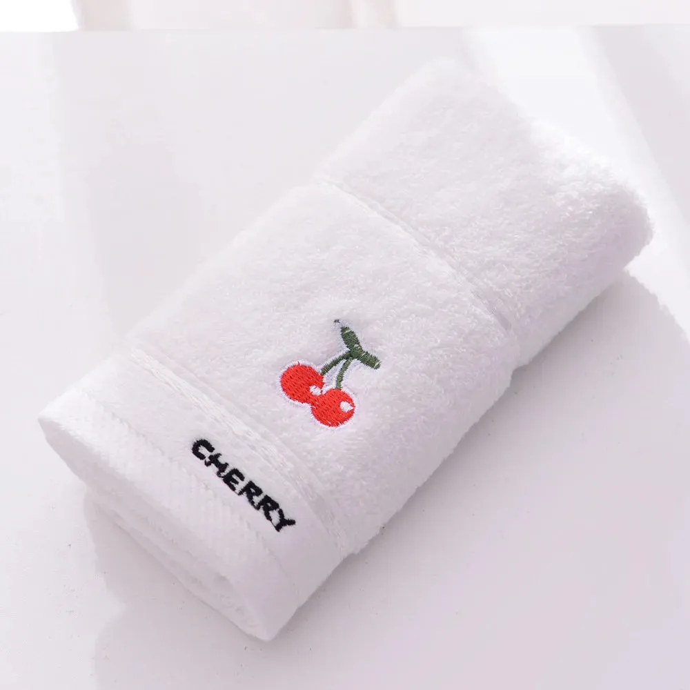 Soft Cotton Cartoon Fruit Baby Bath Towel