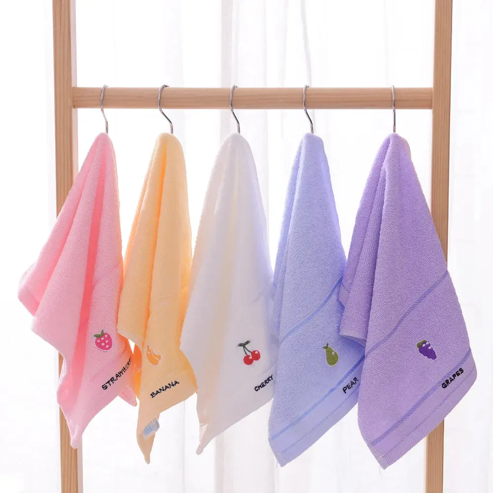 Soft Cotton Cartoon Fruit Baby Bath Towel
