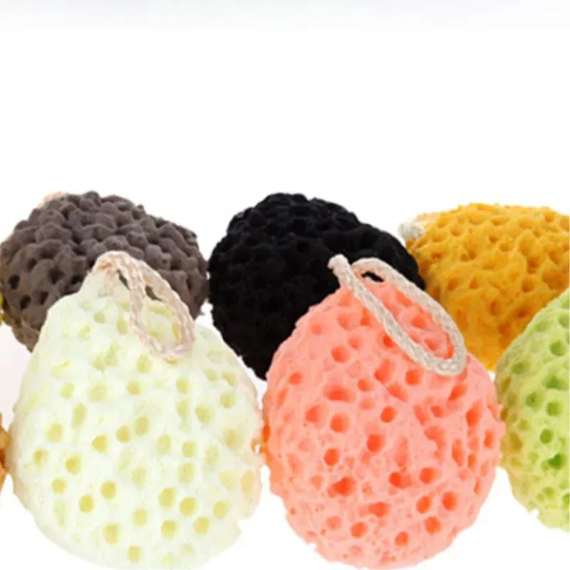 Soft Shower Sponge for Bathing: Body Scrubber, Massager, Exfoliating Bath Bubble Balls, Wash Cloth, Skin Care Bathing Accessories