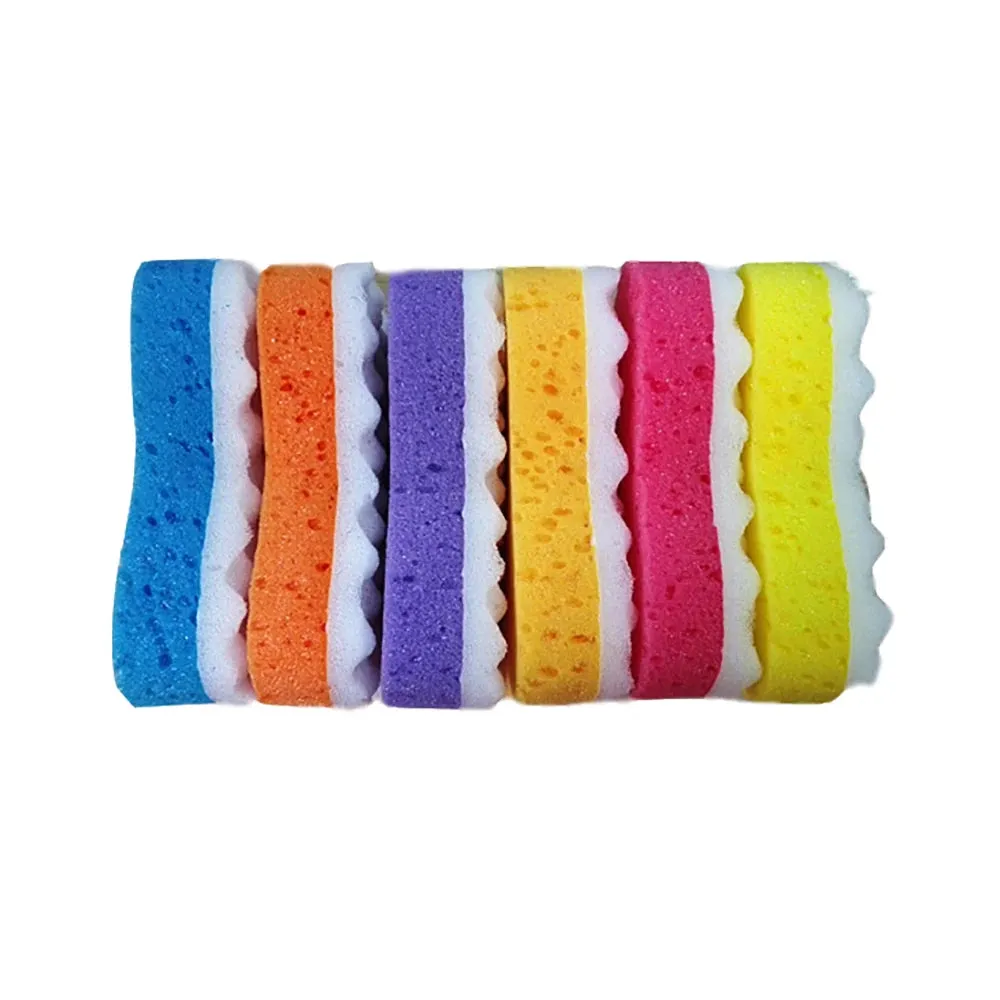 Soft Shower Sponge for Bathing: Body Scrubber, Massager, Exfoliating Bath Bubble Balls, Wash Cloth, Skin Care Bathing Accessories