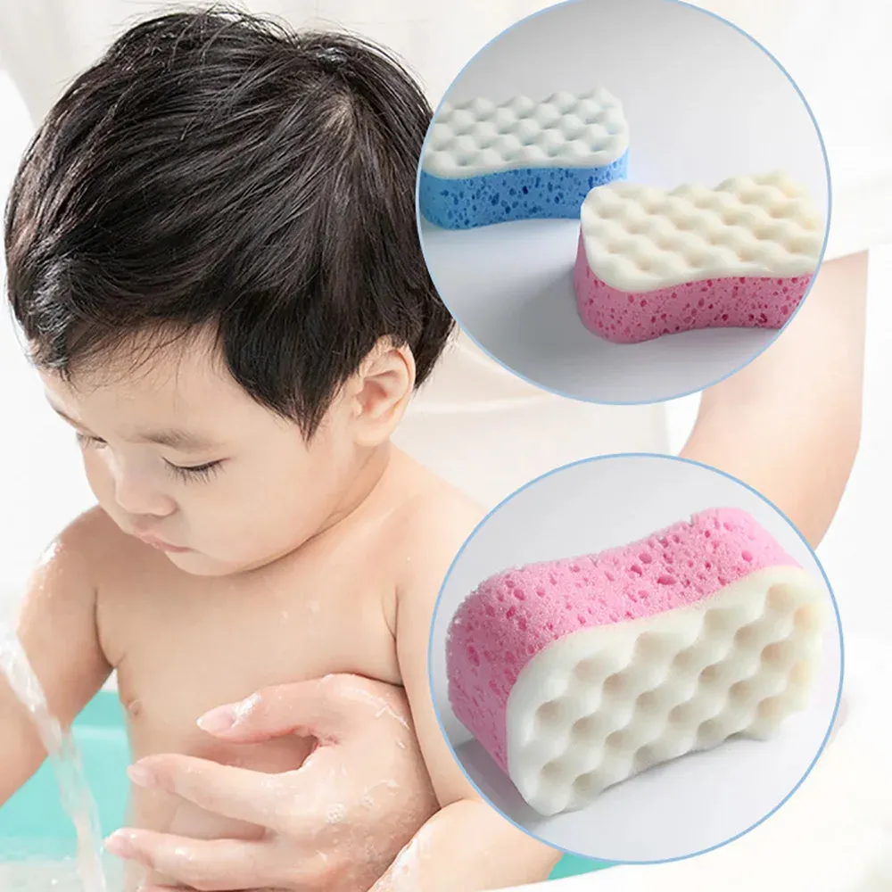 Soft Shower Sponge for Bathing: Body Scrubber, Massager, Exfoliating Bath Bubble Balls, Wash Cloth, Skin Care Bathing Accessories