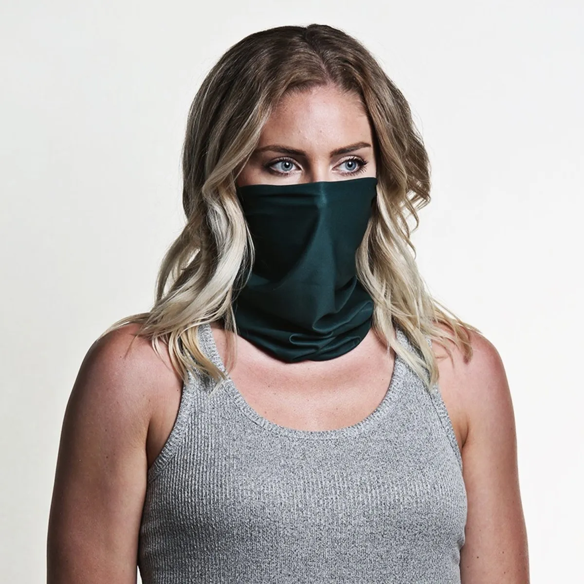 Solid Hunter Green | Neck Gaiter