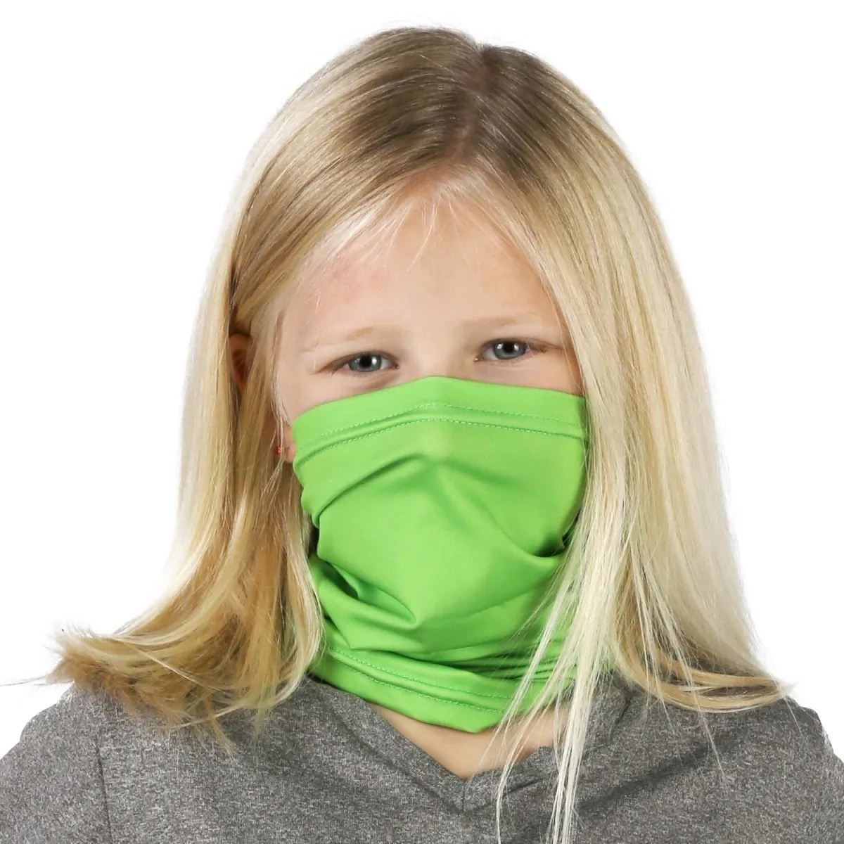 Solid Lime Green | Kids Gaiter