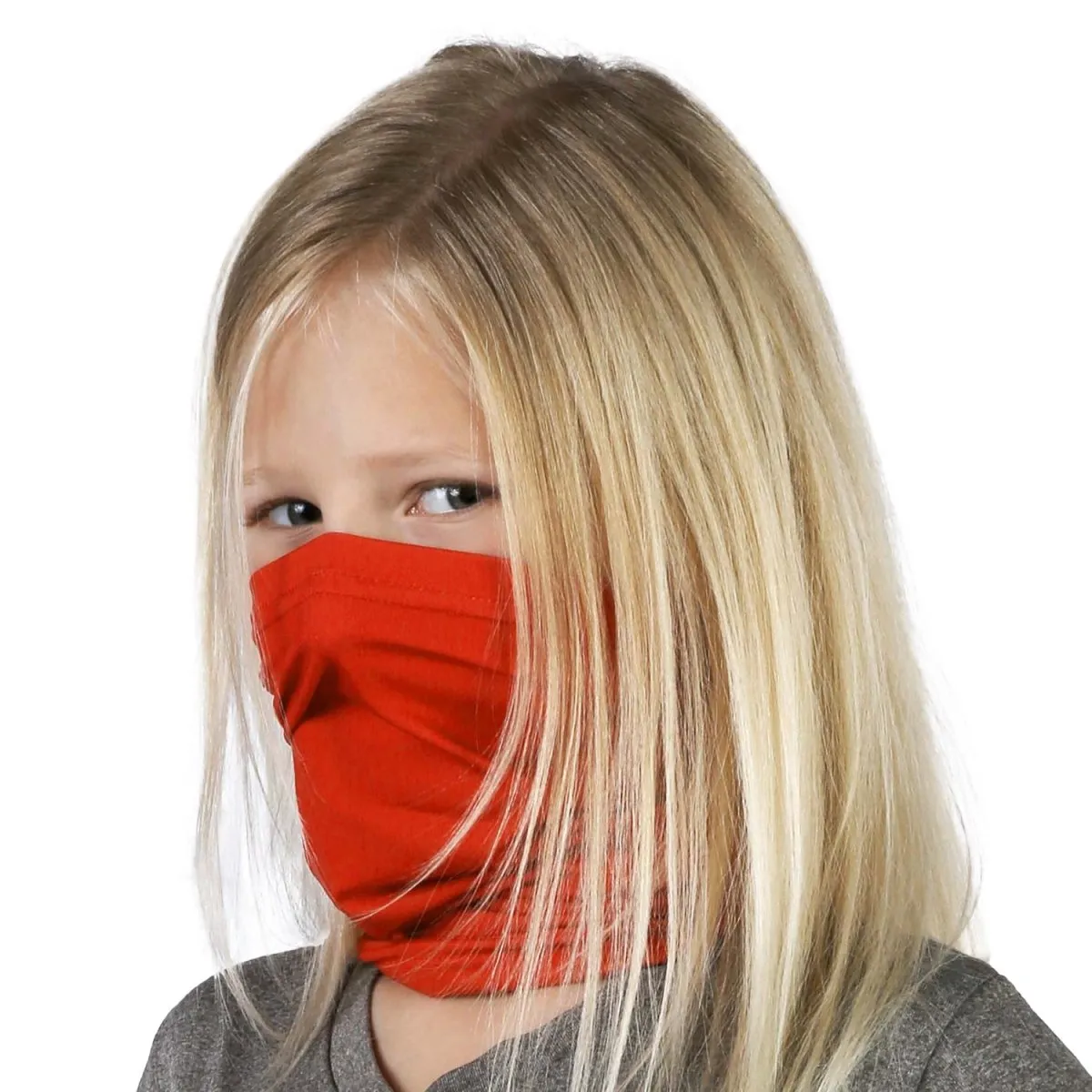 Solid Red | Kids Gaiter