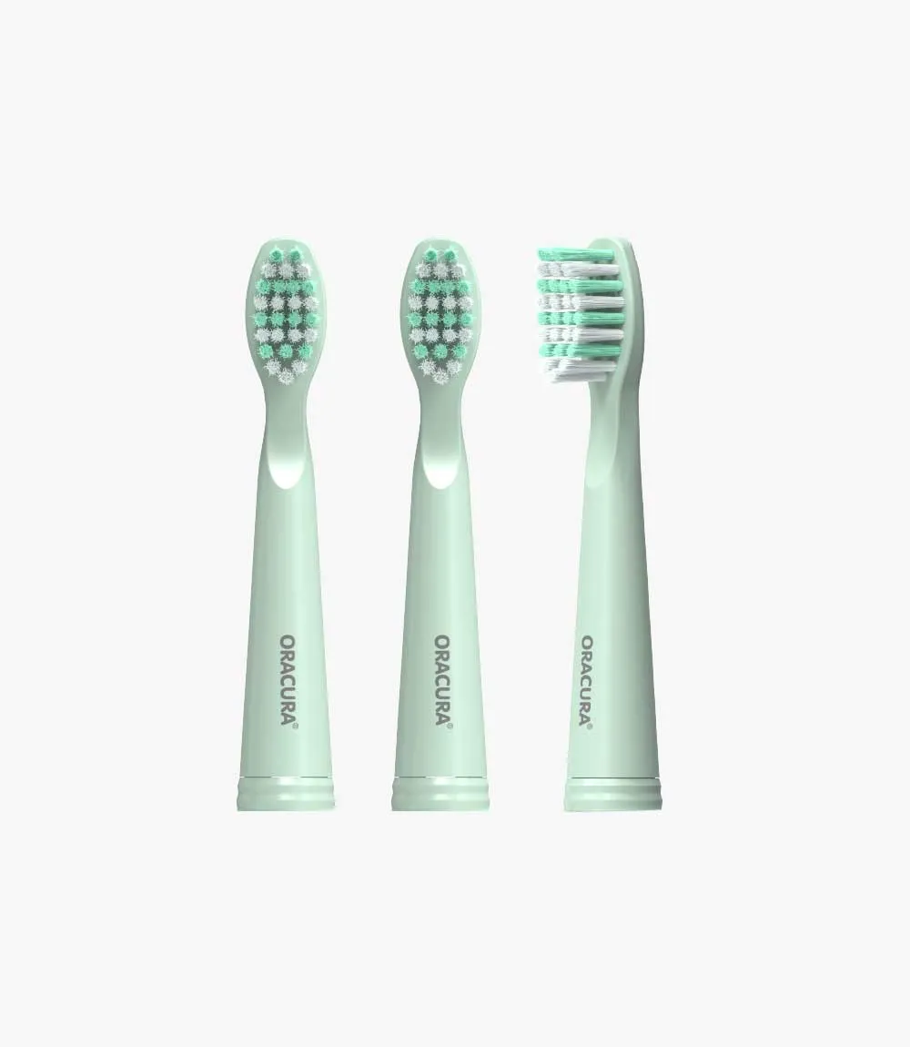 Sonic Lite Electric Toothbrush Heads For SB100 & SB200 (Pack of 3 Brush Heads)